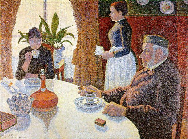 Paul Signac The Dining Room China oil painting art